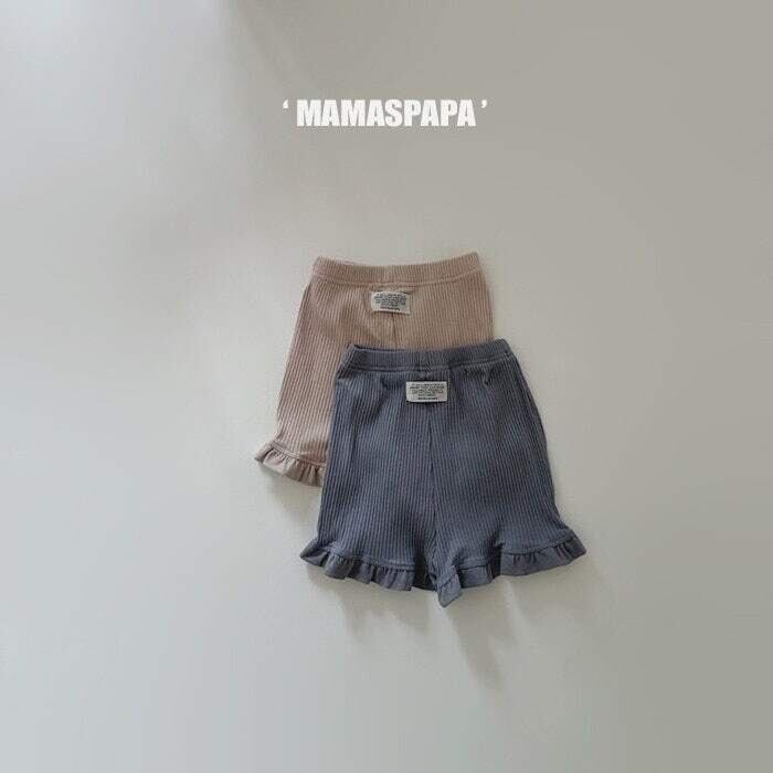【mamaspapa】frilly short pants