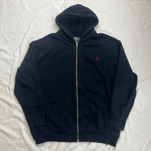 RALPH LAUREN F/Z PARKA BLACK