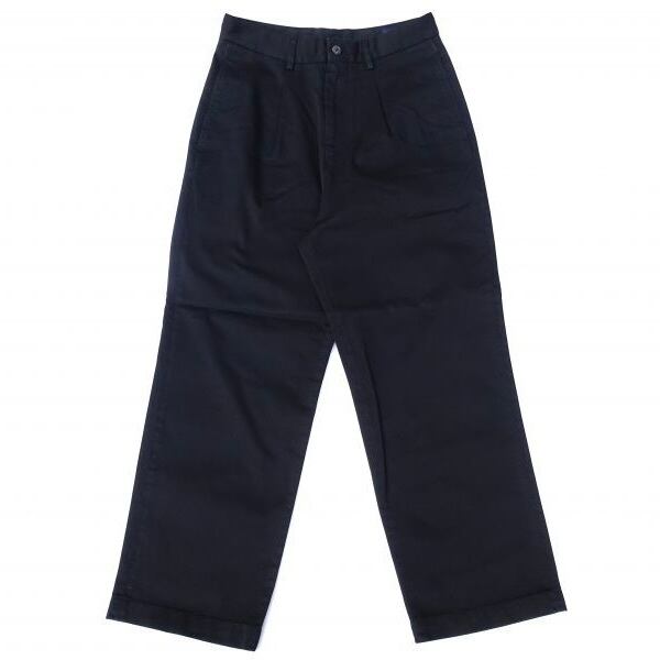 RICCARDO METHA (リカルドメッサ) 1TUCK WIDE TROUSERS ブラック