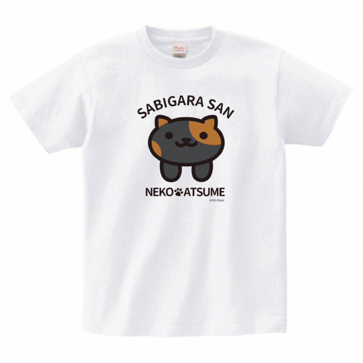 受注生産品】ねこあつめ さびがらさん 推しねこTシャツ 前
