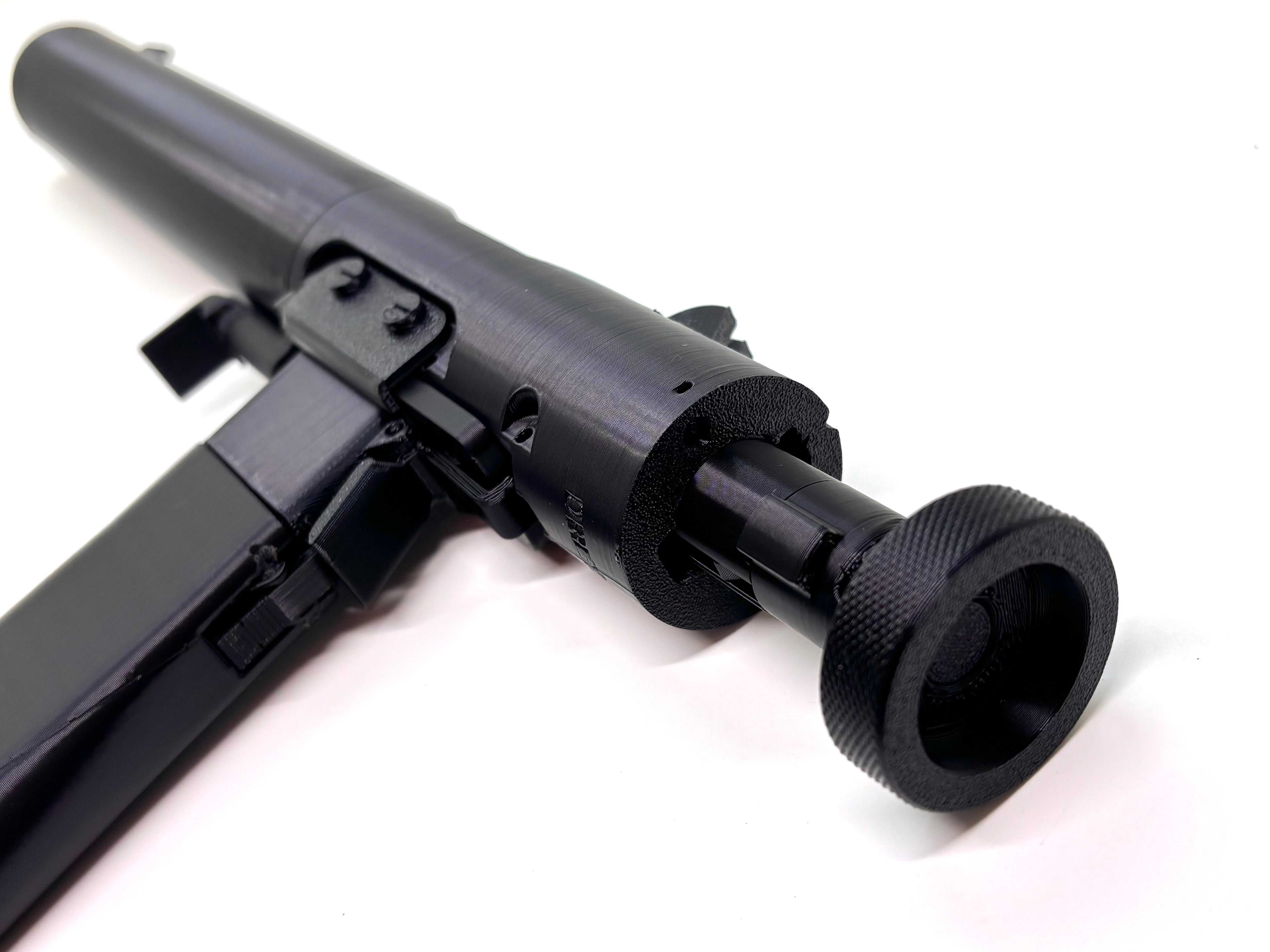 VP9とウェルロッド消音拳銃 モデル セット（金属なし、発射機能なし） Welrod ウェルロッド消音拳銃 レプリカモデル（金属なし、発射機能なし