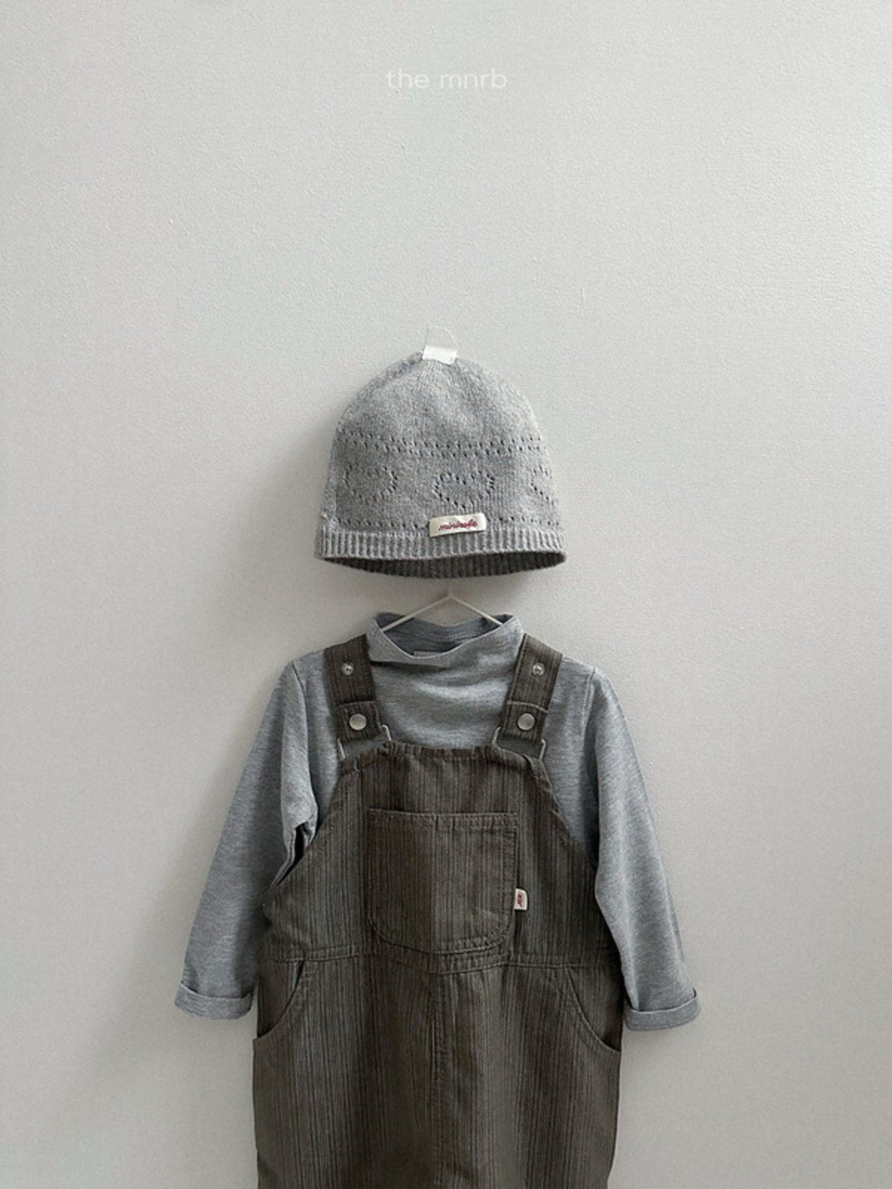 【取寄/韓国直送】minirobe 26/AT ブロッサムハーフネックTシャツ｜秋服｜韓国子供服