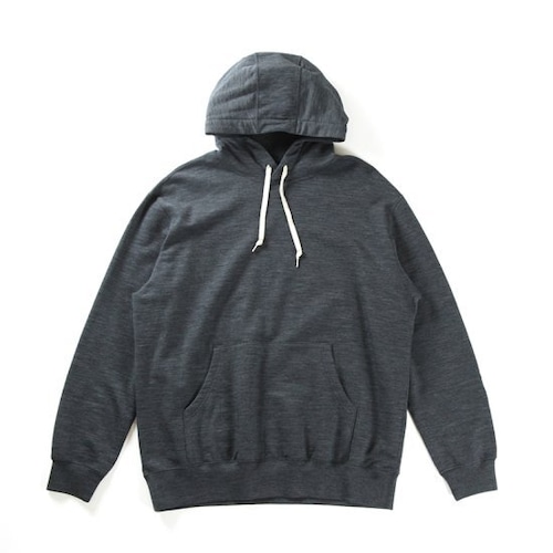 B30-KN002 "BAA inlay-hoodie" (Charcoal)【20%OFF】