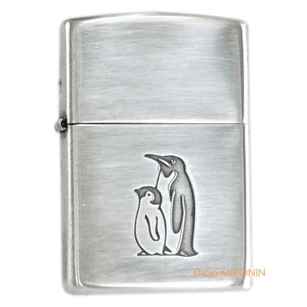 ZIPPO ペンギン 高純度99％銀メッキ・イブシ仕上げ ジッポー | shop