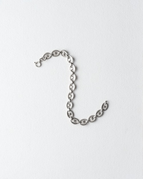 Italian Silver 800 Marine Link Bracelet