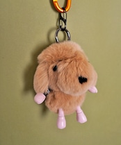 【直営限定ITEM】COOLAファーDOGGYバッグチャーム (MOCA) CQ-47526H