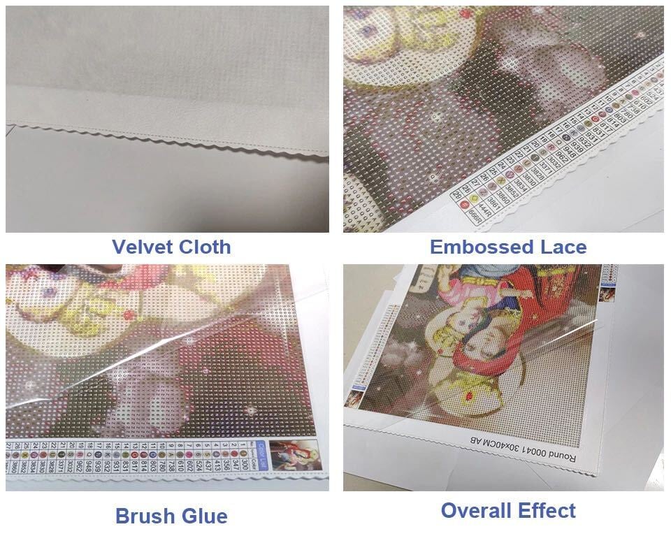 オーロラビーズ入り】ダイヤモンドアート A3 お洒落 ビーチ 姫／640AB