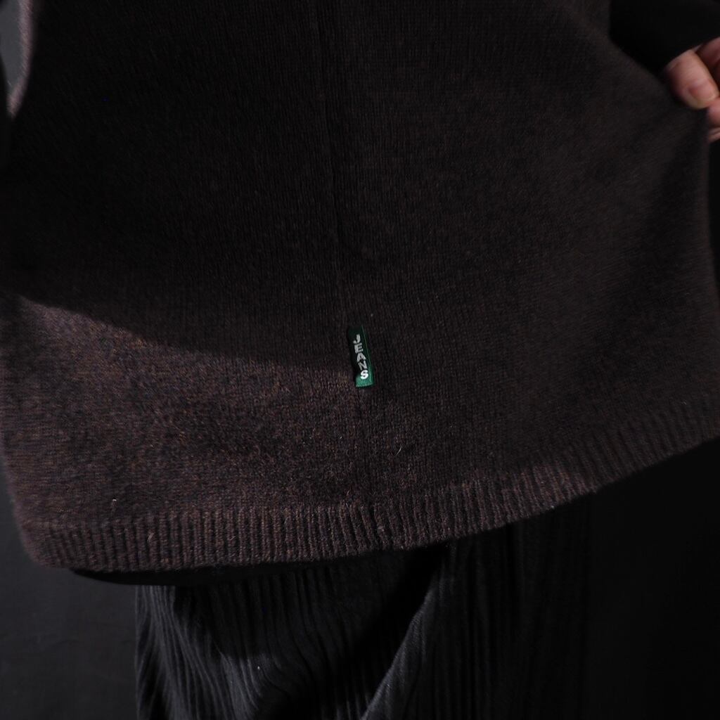 Paul Smith rainbow border design wool knit vest