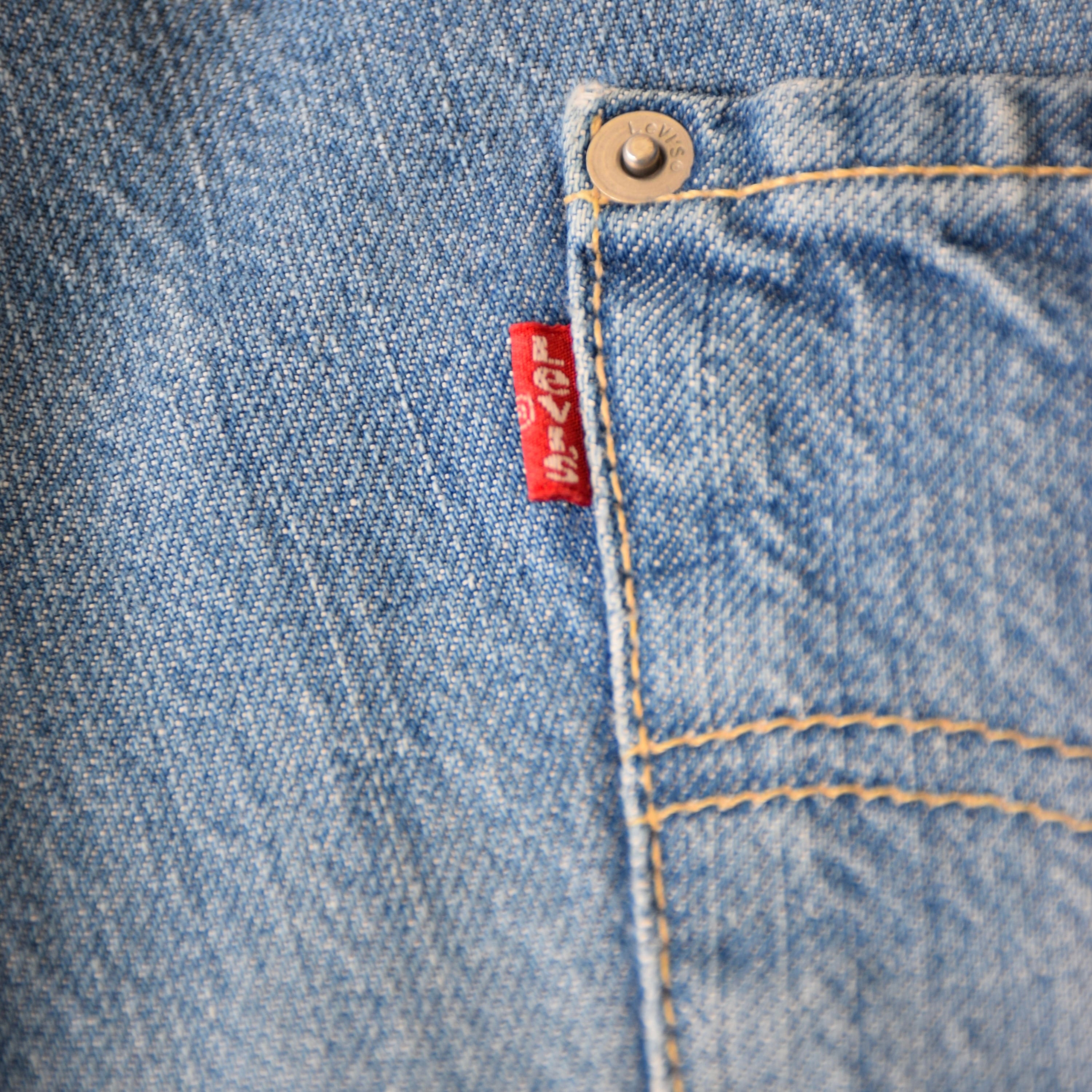 00's EURO Levi's エンジニアードジーンズ メンズW30L34 ライトブルー