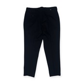 DAKS ダックス タック入り スラックスパンツ L/ネイビー/ウエストゴム