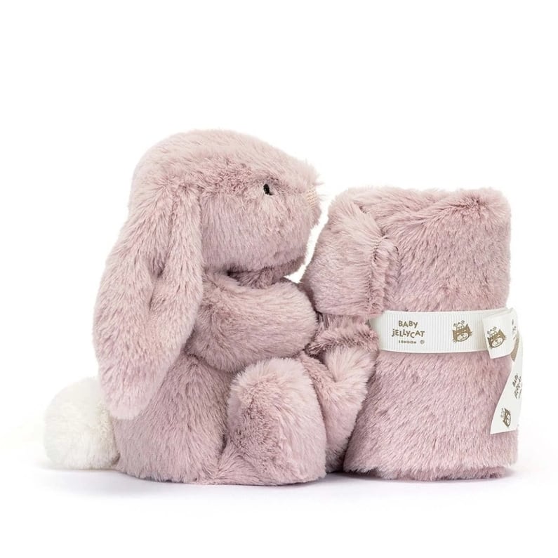 Jellycat ジェリーキャット | Bashful Luxe Bunny Rosa Soother