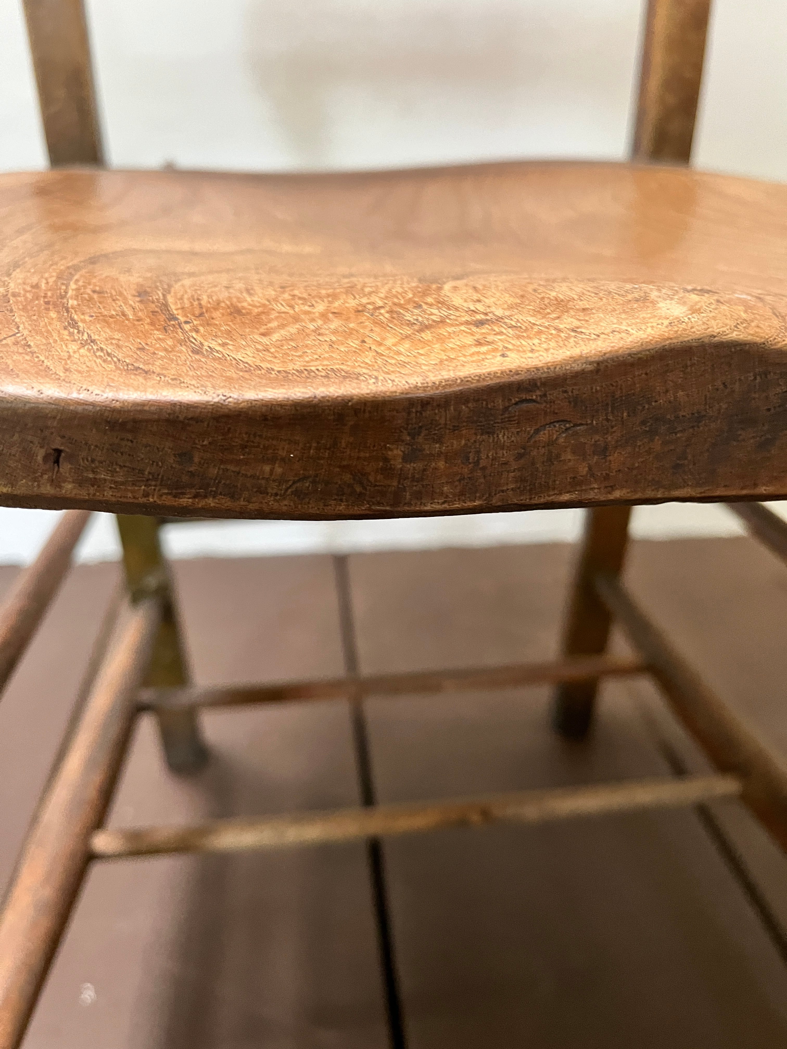 Antique church chaIr 1910-30's U.K＜イギリスアンティーク