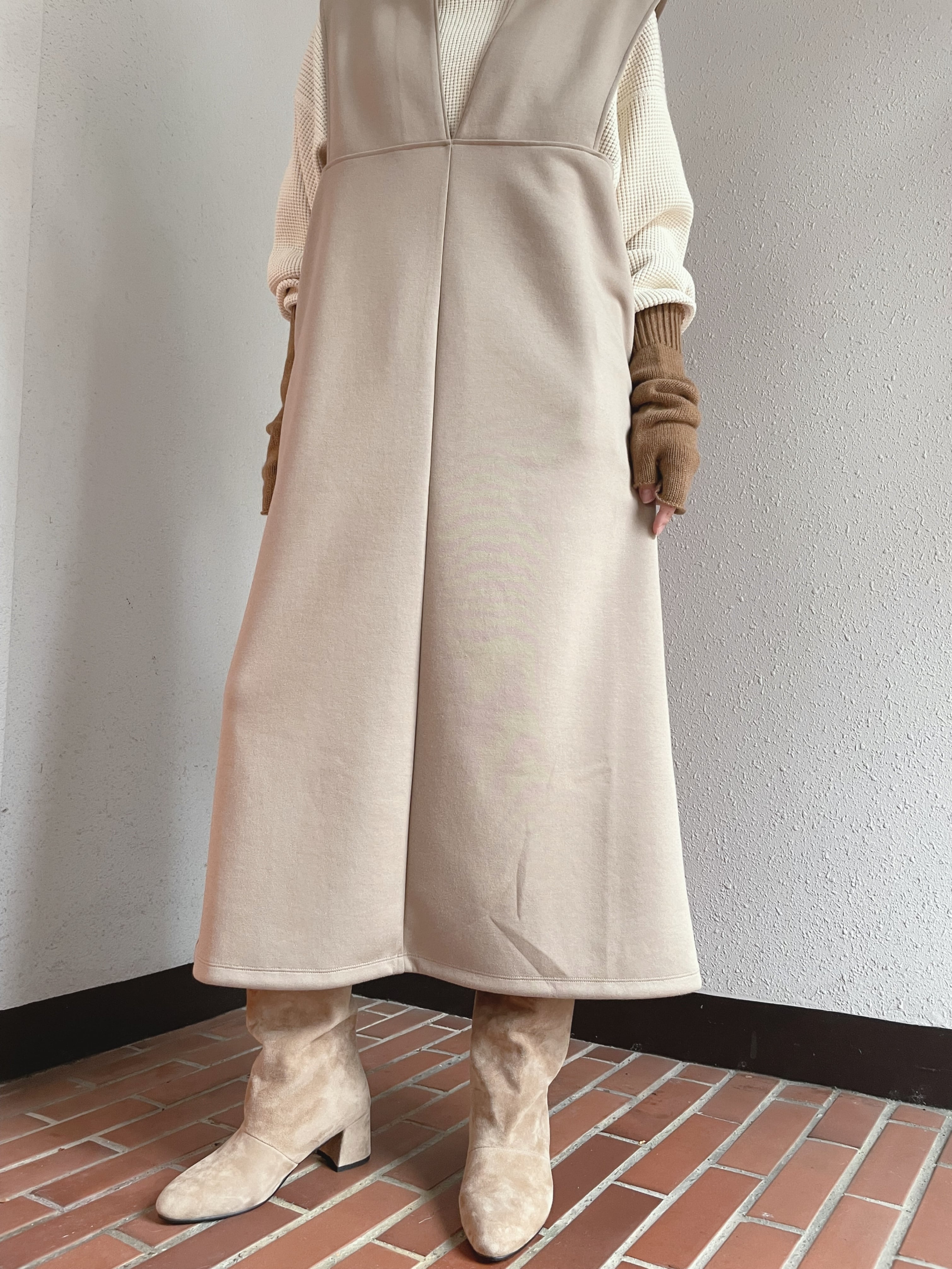 one shoulder 2way twill willfully ワンピース（ETOLL. | ジャガード  