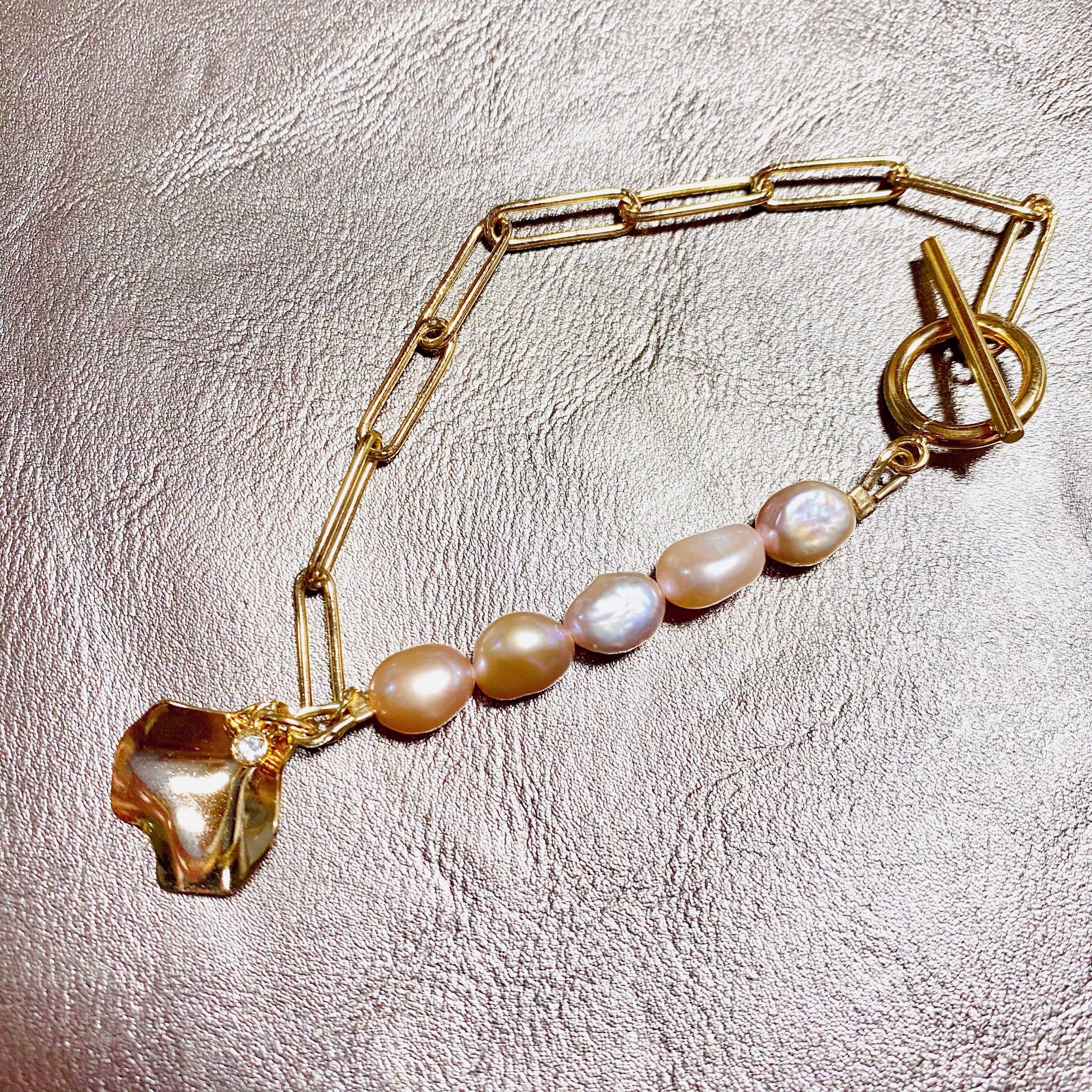 定番人気 お花のブレスレット ピンク Www Anavara Com