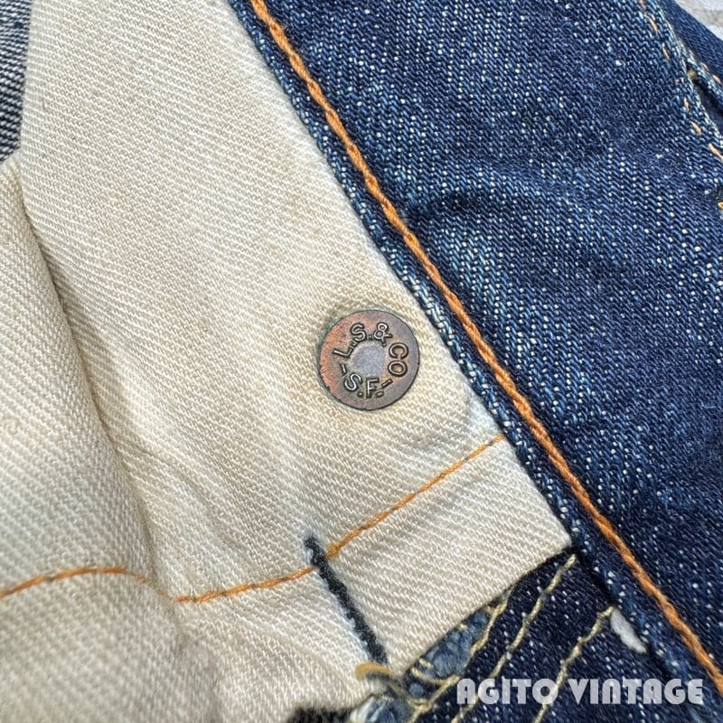 SPECIAL!! 50's LEVI'S リーバイス 501XX デニム 1953~ 革パッチ 両面