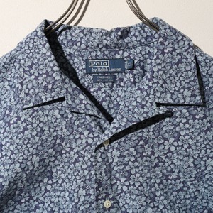 美品 XL 小花柄 Caldwell Polo Ralph Lauren ポロラルフローレン 半袖開襟シャツ