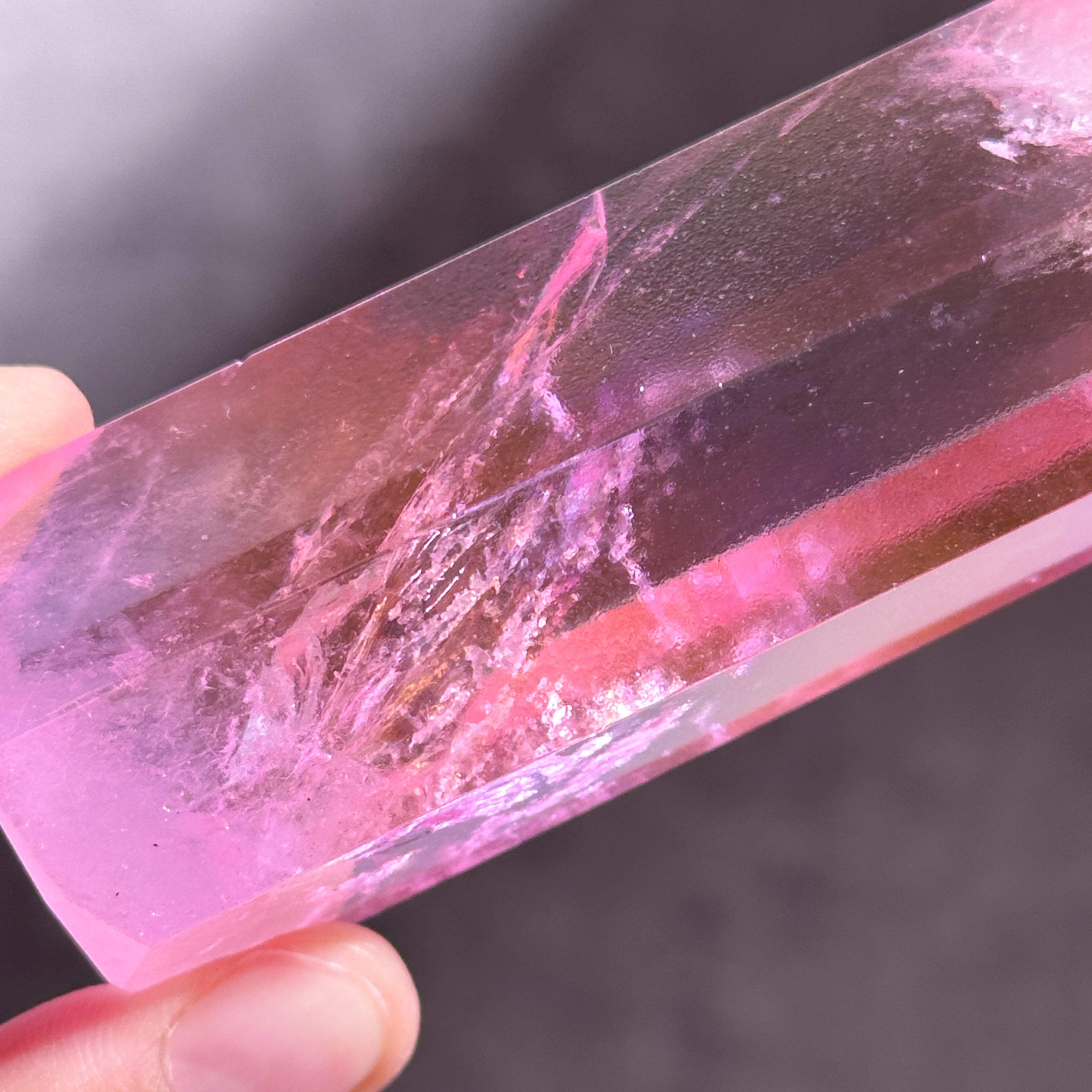 ピンクオーラクォーツ タワー52◇ Pink Aura Quartz ◇天然石・鉱物