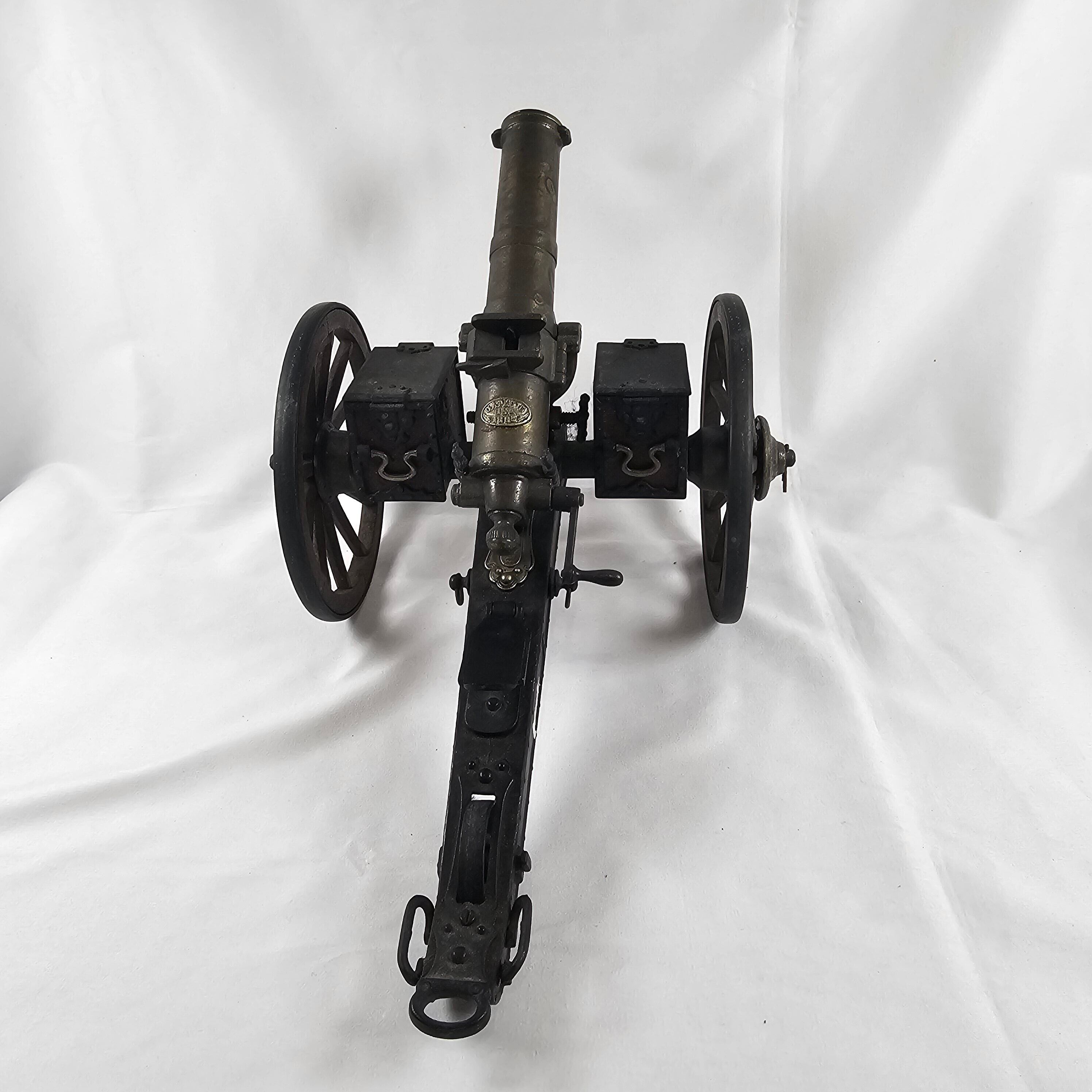 希少】ガトリング砲 ミニチュア モデル 1883 ギミック可動 ハート