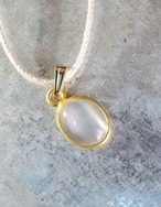 ムーンストーン 18KGP 14KGF 天然石アクセサリー  ペンダントトップ