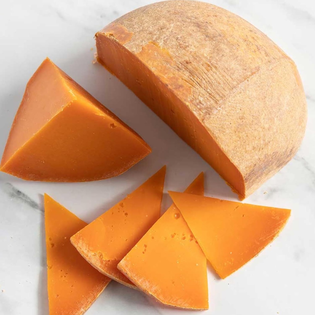 ELITE SELECTION フランス産 グラスフェッド ミモレット 12ヶ月熟成 300g｜切りたてハードチーズ French Grassfed Mimolette 12 Months Aged 300g | Freshly Cut Hard Cheese