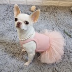 Pure color tutu ピーチピンク