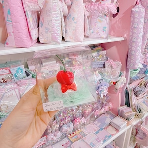 【J2】16-31ぬいぐるみ用ホイップチェリーヘッドドレス