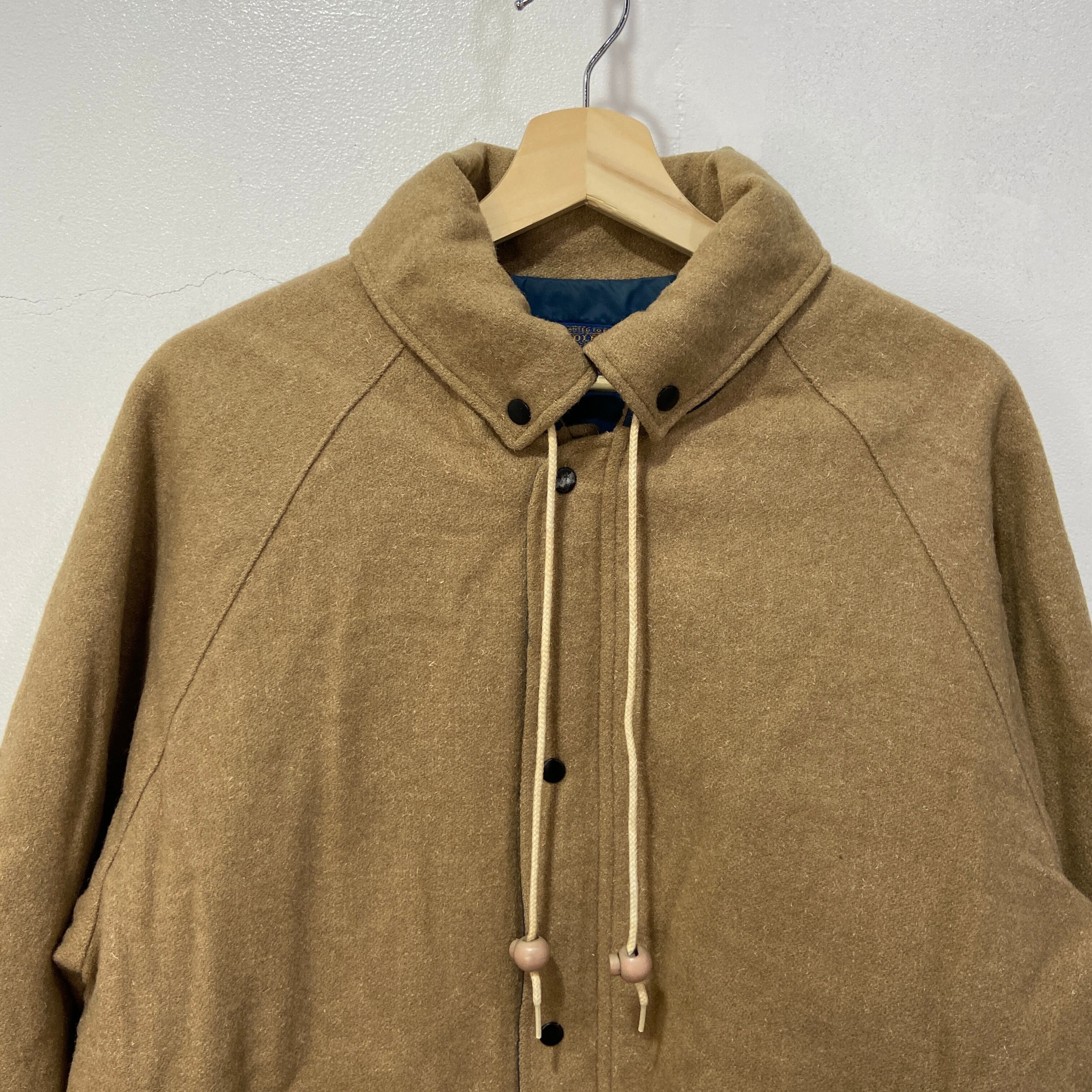 送料無料』70s USA製 PENDLETON ウールジップジャケット ベージュ 