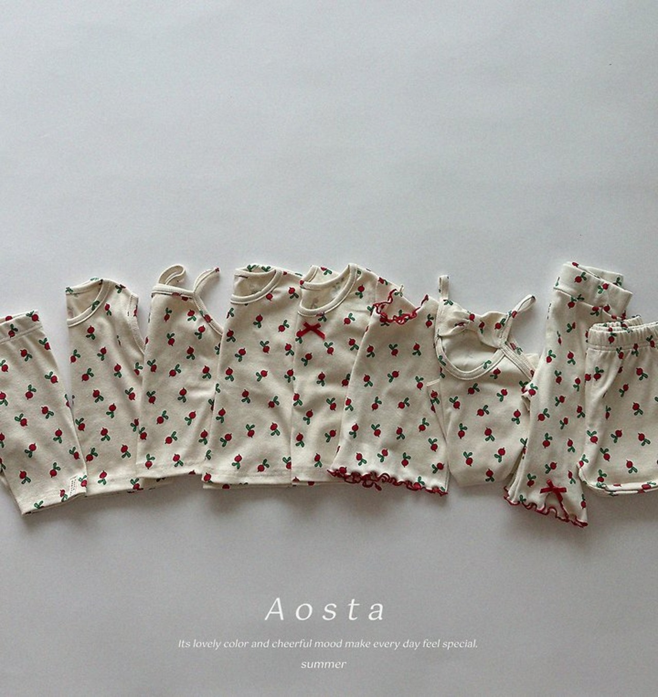 [Aosta] Ribbed Sleeveless / [아오스타] 골지끈나시