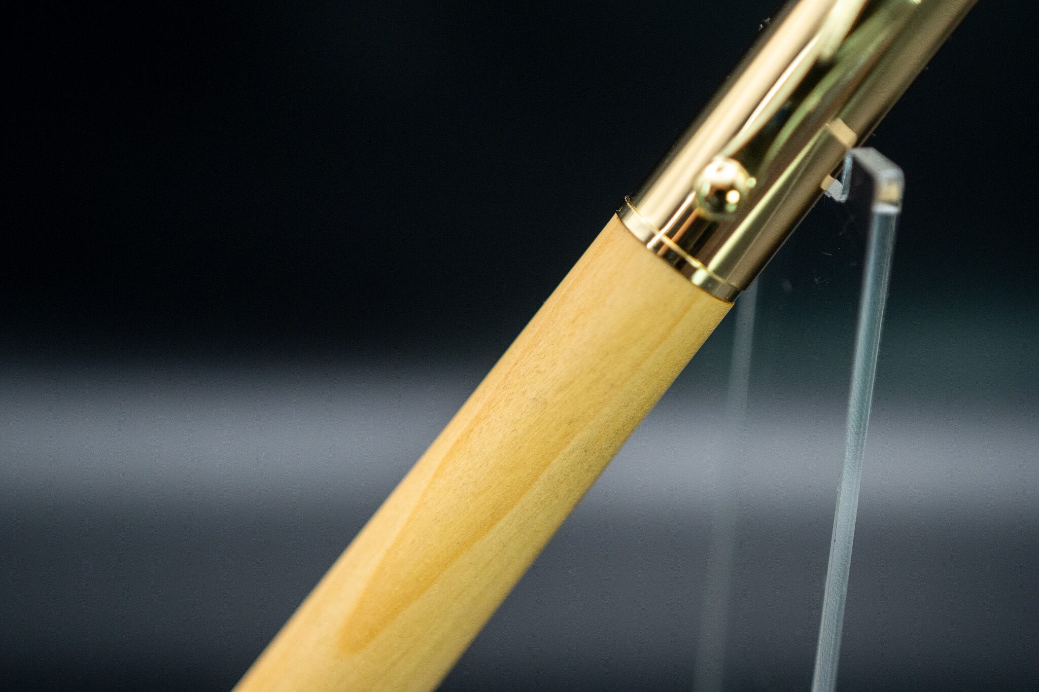 ※【特別SALE(紙箱)】【日本工芸文化の代表格】 御蔵島柘植 gold FP