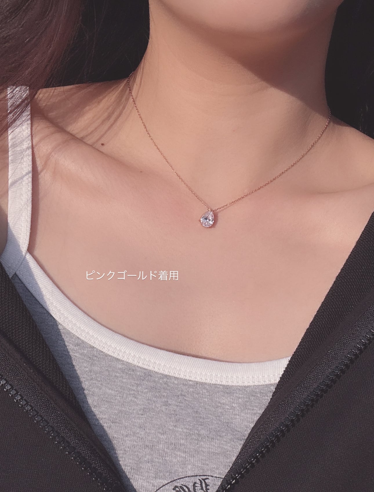 9mm drop necklace [252] | SASSY ANGEL
