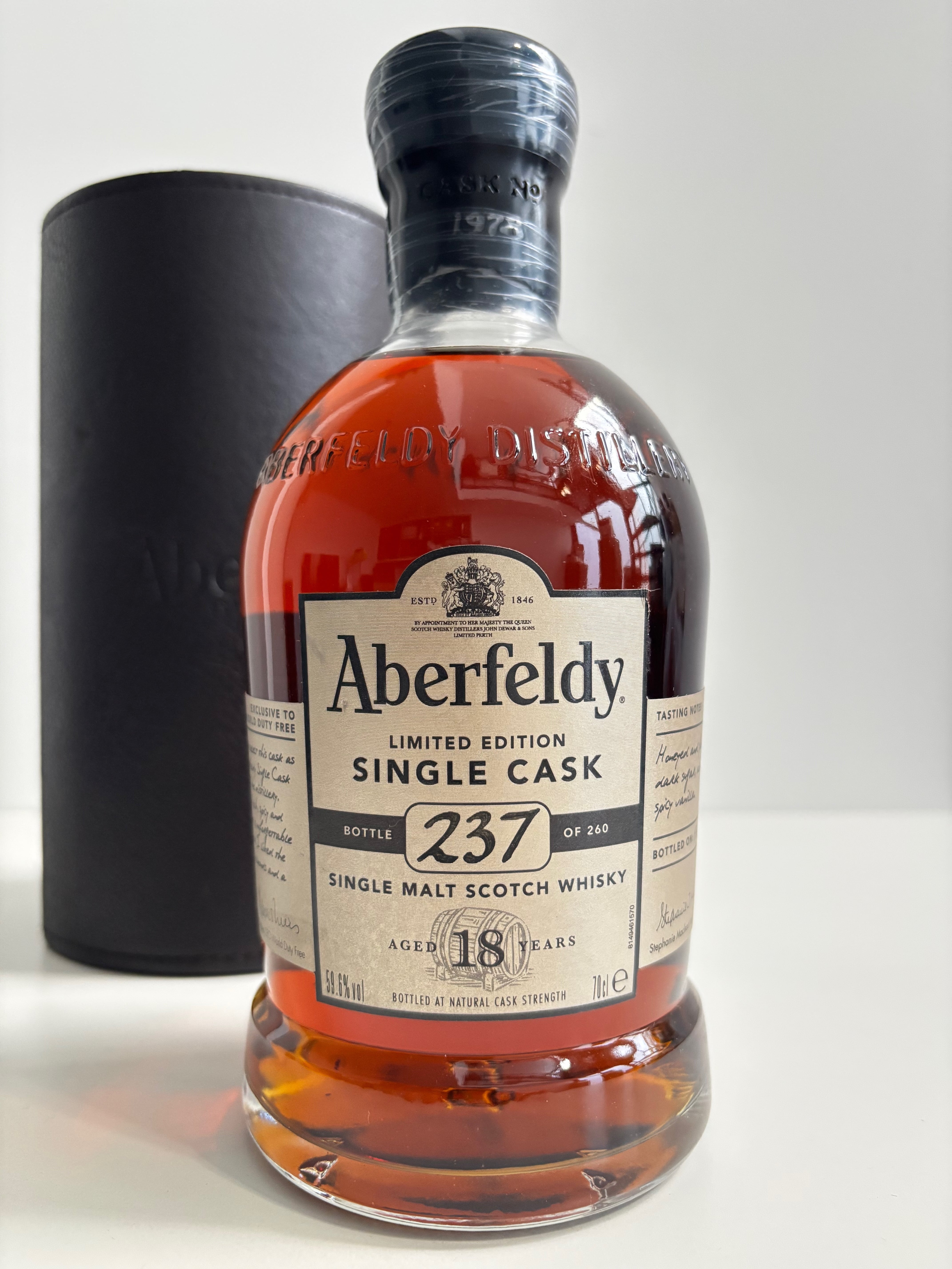 稀少新品】Aberfeldy 25年 125周年記念限定ボトル アバフェルディ 稀少