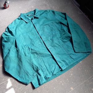 ドイツ製 ヘリンボーン ユーロワーク カバーオール used [103014]