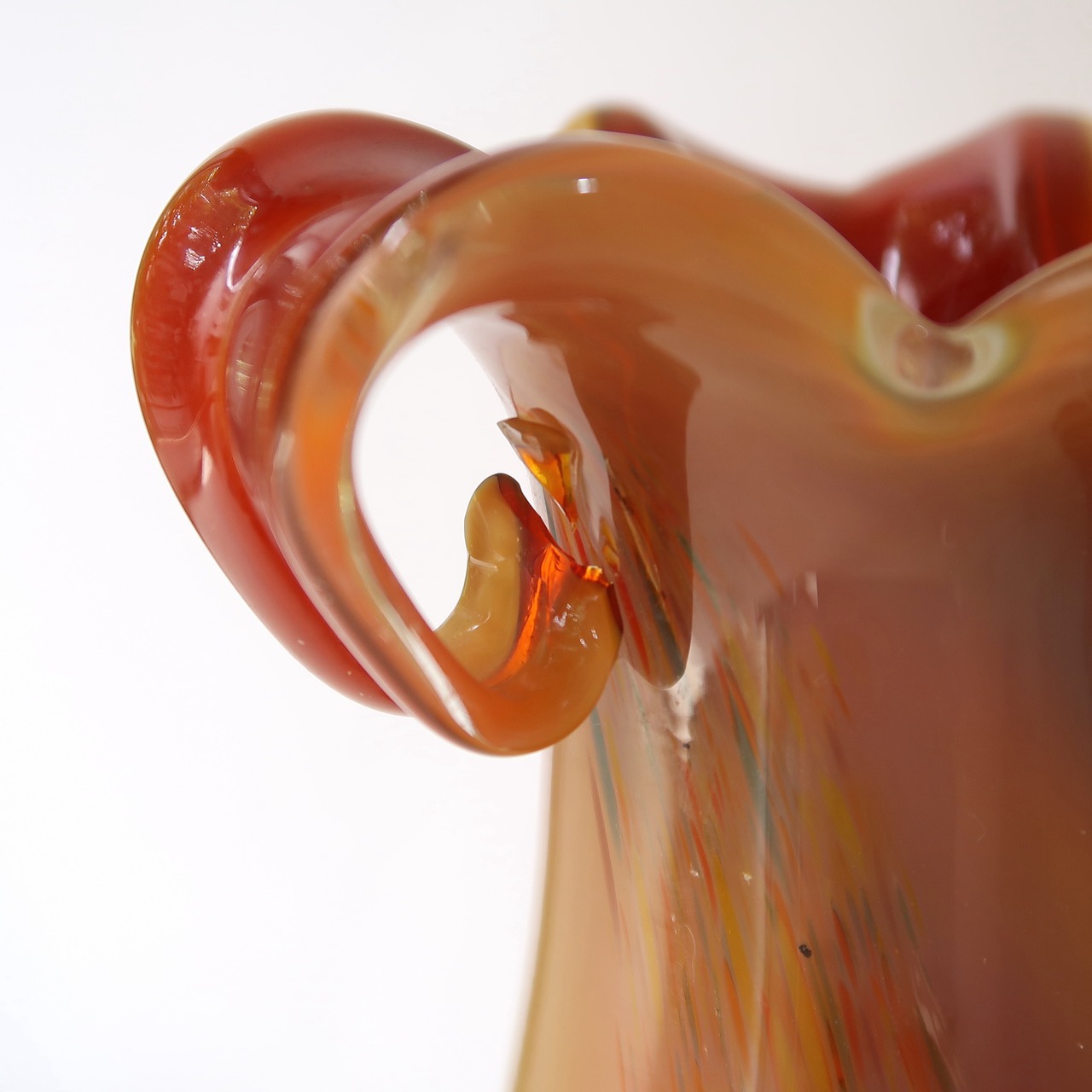 テラコッタマーブルの花瓶