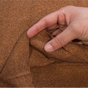 ★TB460◆3m◆綿100%トルコフライスニット生地◆ブラウン