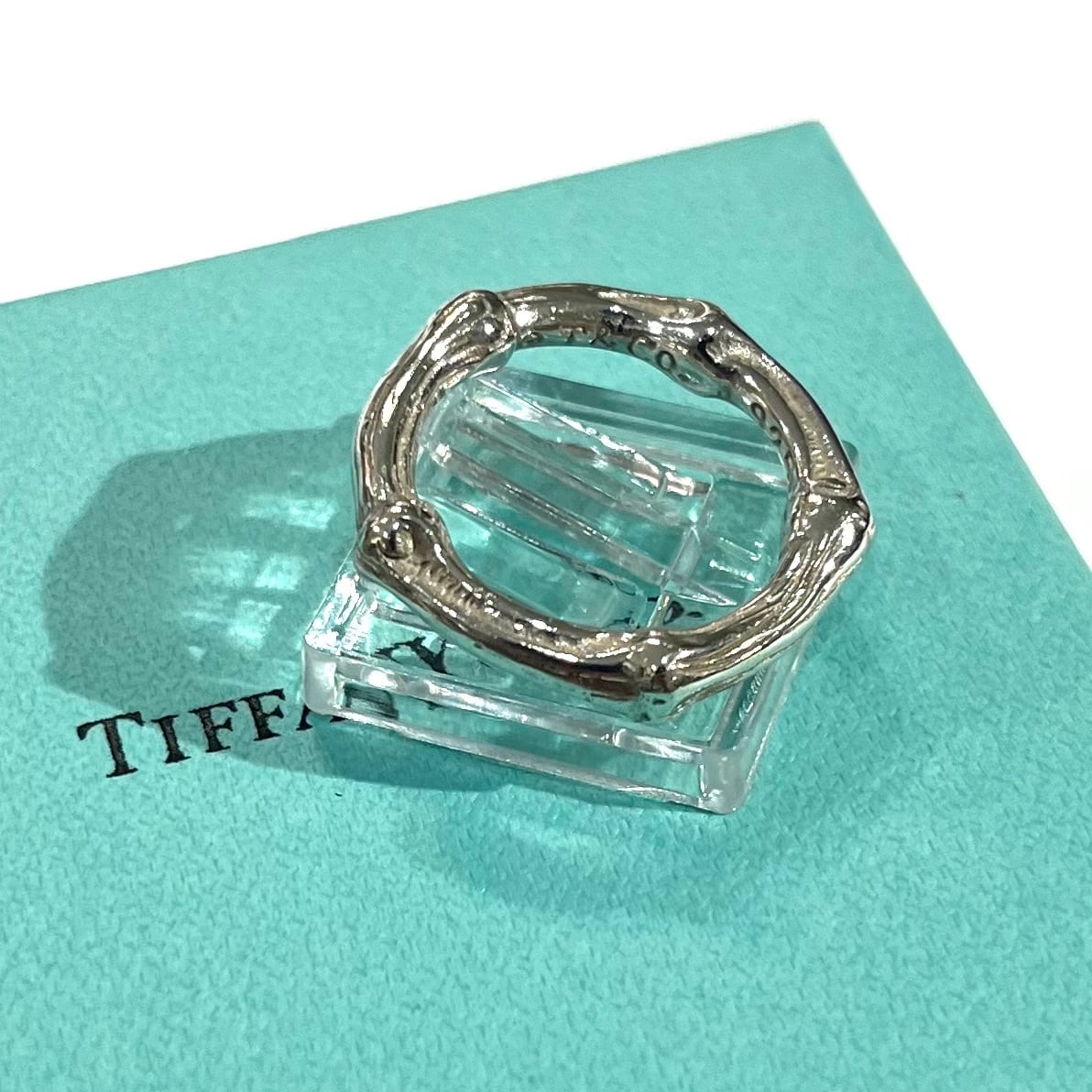 TIFFANY&CO.】【15-16】2930 TIFFANY &CO バンブーリング シルバー925