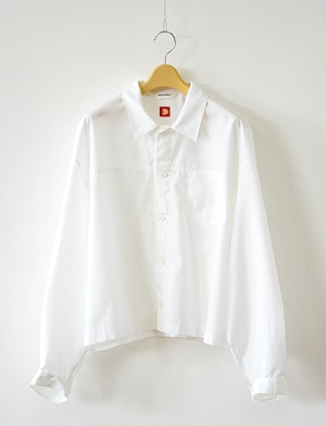 DIGAWEL : SHORT SHIRT JACKET / WHITE