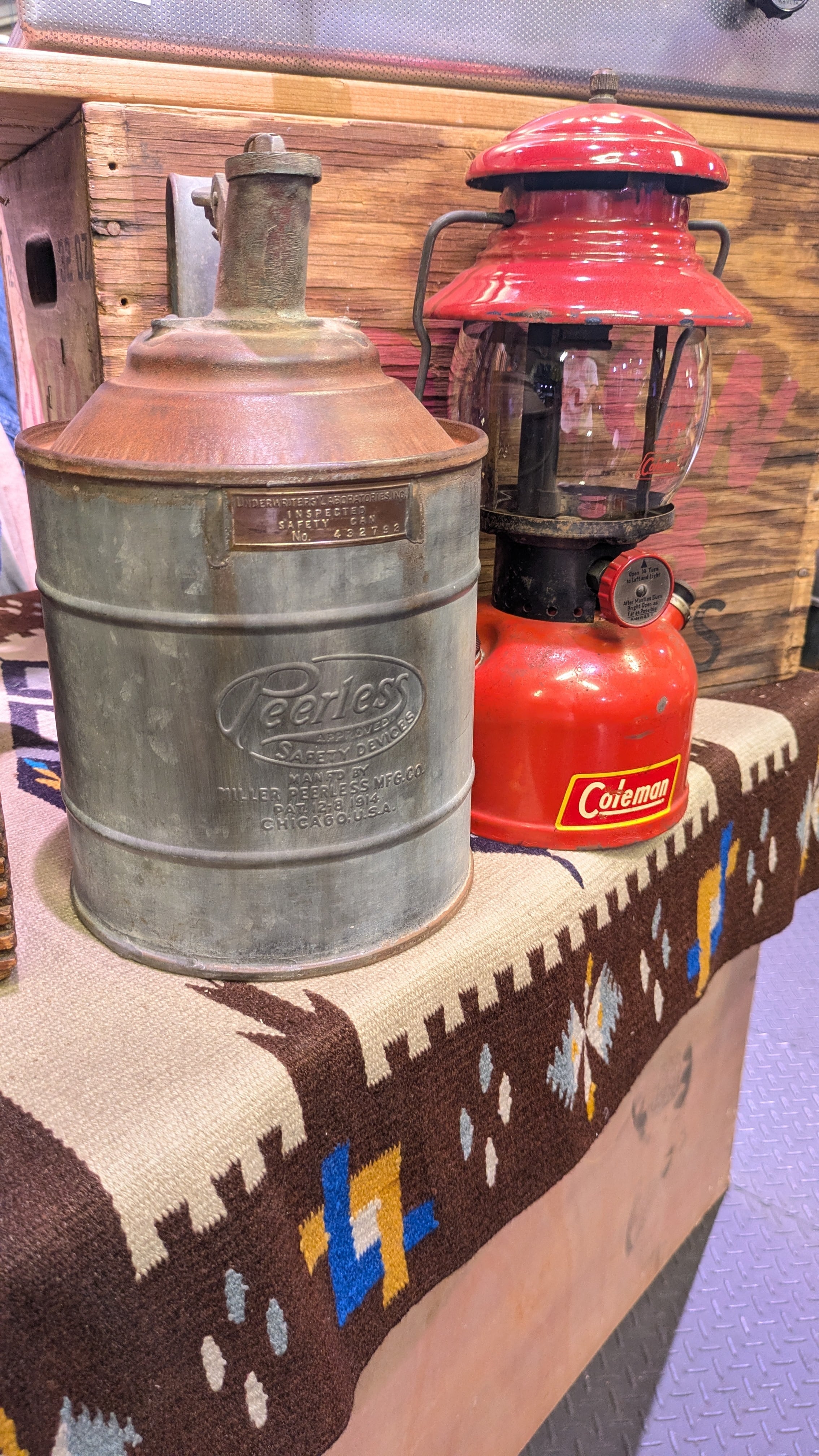 Vintage oilcan ガソリン缶 | M2Fstorage