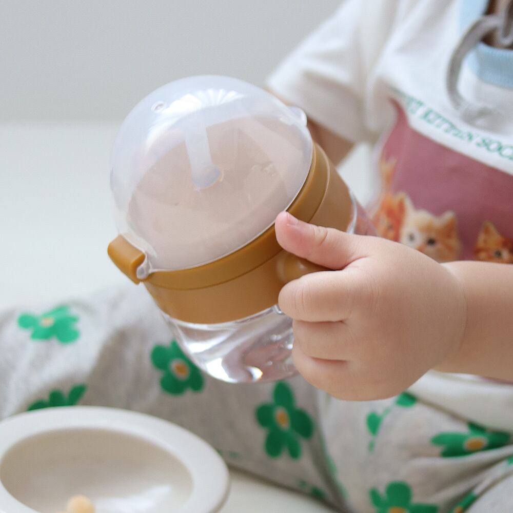 うえのえみ　ロマロマ国　赤ちゃん ALICE】ストローマグ キャラメル / meroware | babybaby