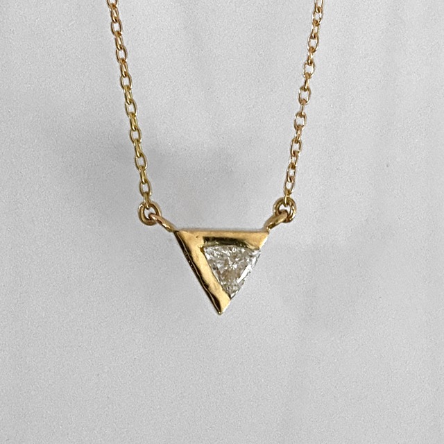 ‘playful’ triangle necklace