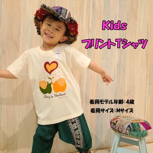 kids　プリントTシャツ  [  品番  5-kdt-2  ]