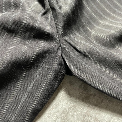 00s old GUCCI slacks black stripe 詳細写真13
