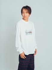 EURO PHOTO LONG SLEEVE T【TROMBONE】