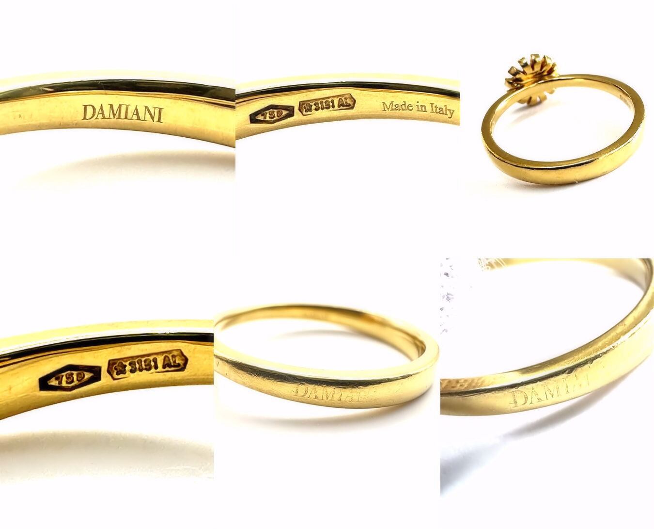 DAMIANI ダミアーニ マルゲリータ リング K18 YG ダイヤモンド