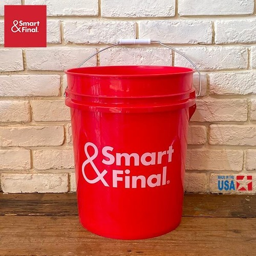 Smart＆Final 5Gal Bucket スマート & ファイナル 5ガロン バケツ made in USA ガレージ
