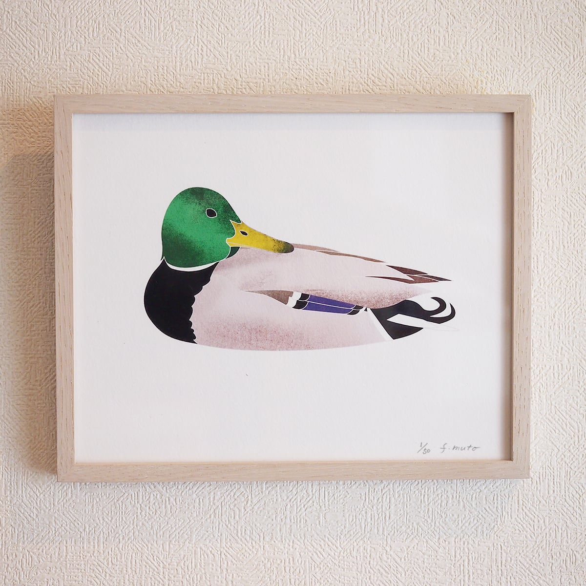 カモメ ｜ 版画 | muto fumiaki artwork