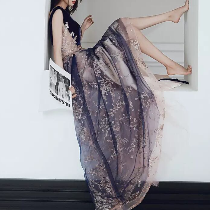 ソフトチュール クラシカルドレス D1130