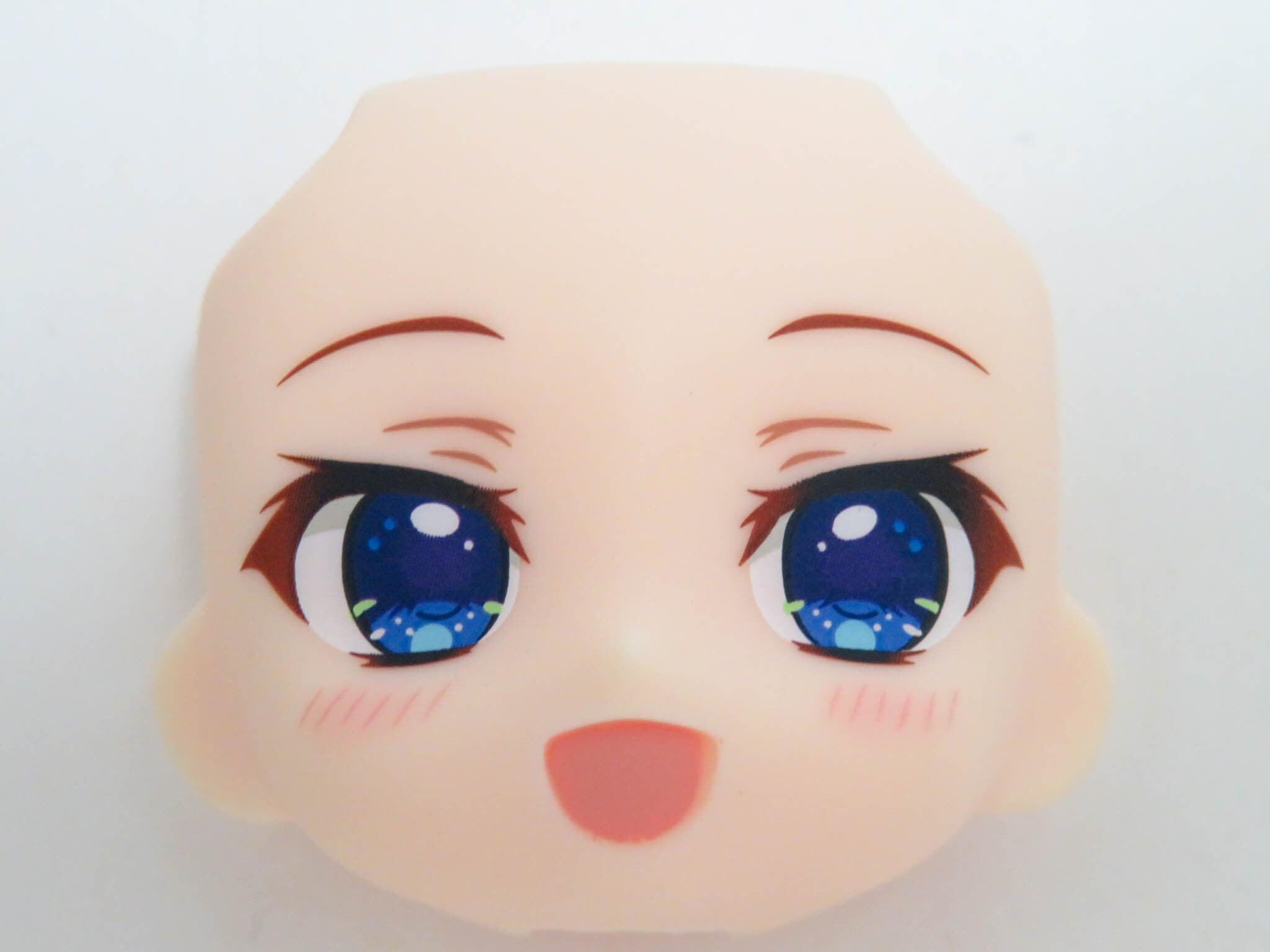 【2868】 九條都 顔パーツ 笑顔 ねんどろいど