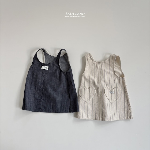 〚予約〛lala Heart onepiece <kids>