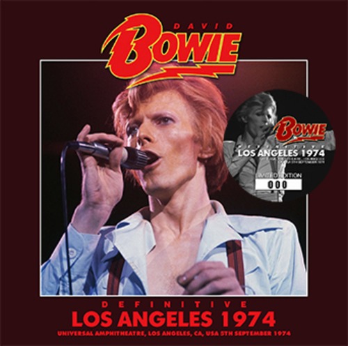 NEW DAVID BOWIE DEFINITIVE LOS ANGELES 1974 2CDR Free Shipping
