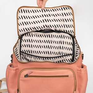 【お取り寄せ】 baby nappy backpack leather マザーズリュック　革